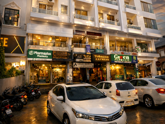 2 Marla Commercial Shop in Busy Plaza