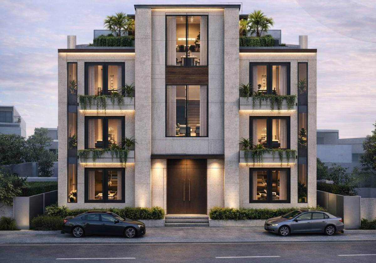 Al-Habib Paramount luxury residential floors on installment at Pine Avenue Road Lahore with modern design and secure living.