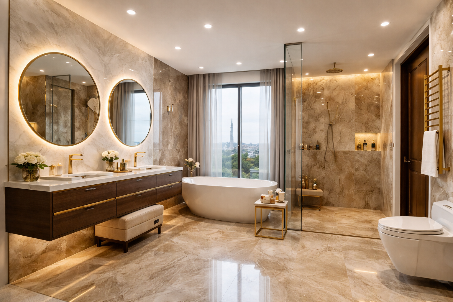 bathrooms apartement