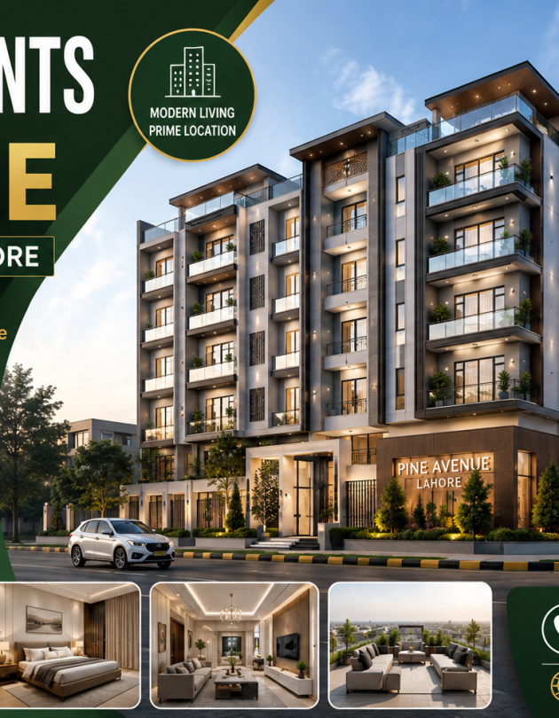 Apartments for Sale Pine Avenue Lahore
