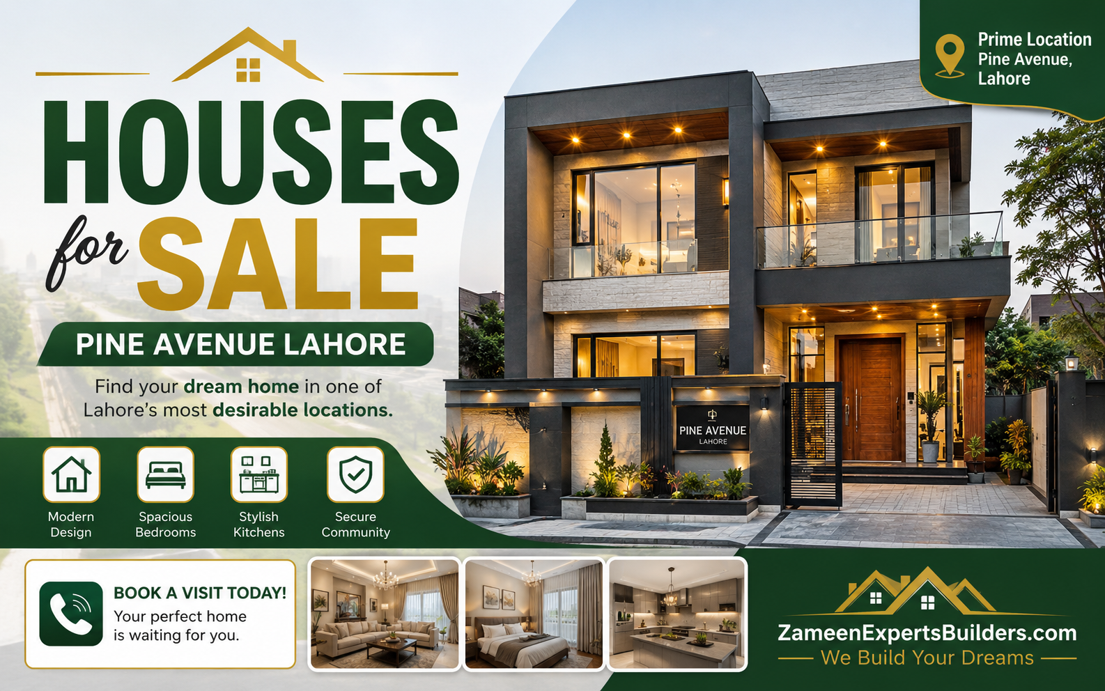 Houses for Sale Pine Avenue Lahore