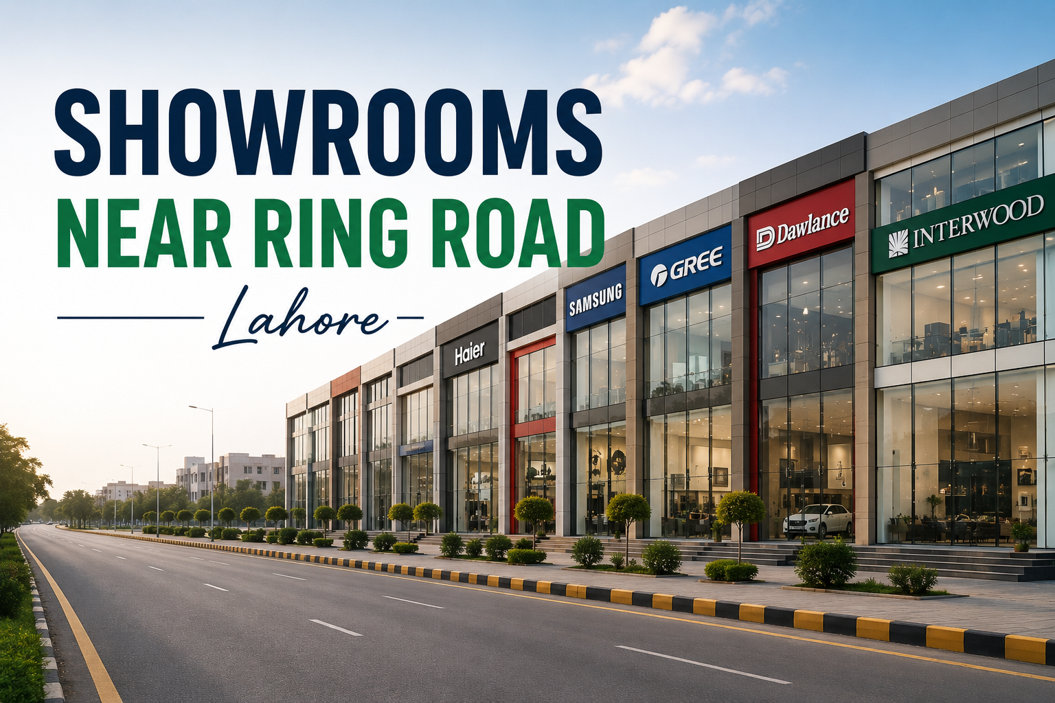 Showrooms Near Ring Road Lahore