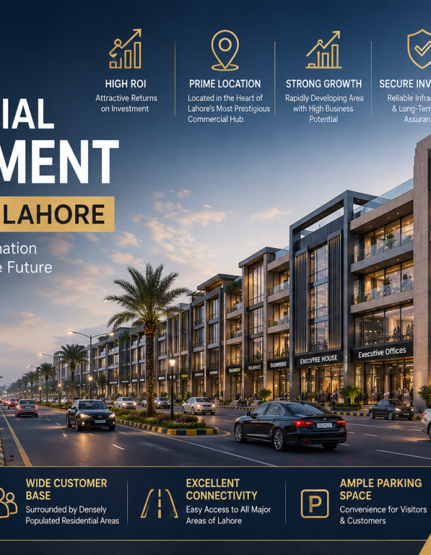 Best Commercial Investment Pine Avenue Lahore