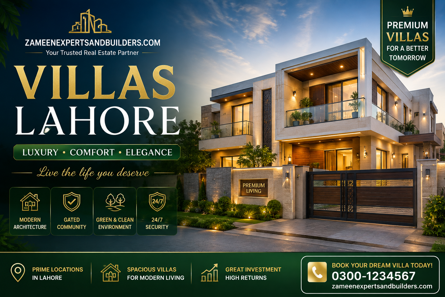 Luxury Villas Lahore