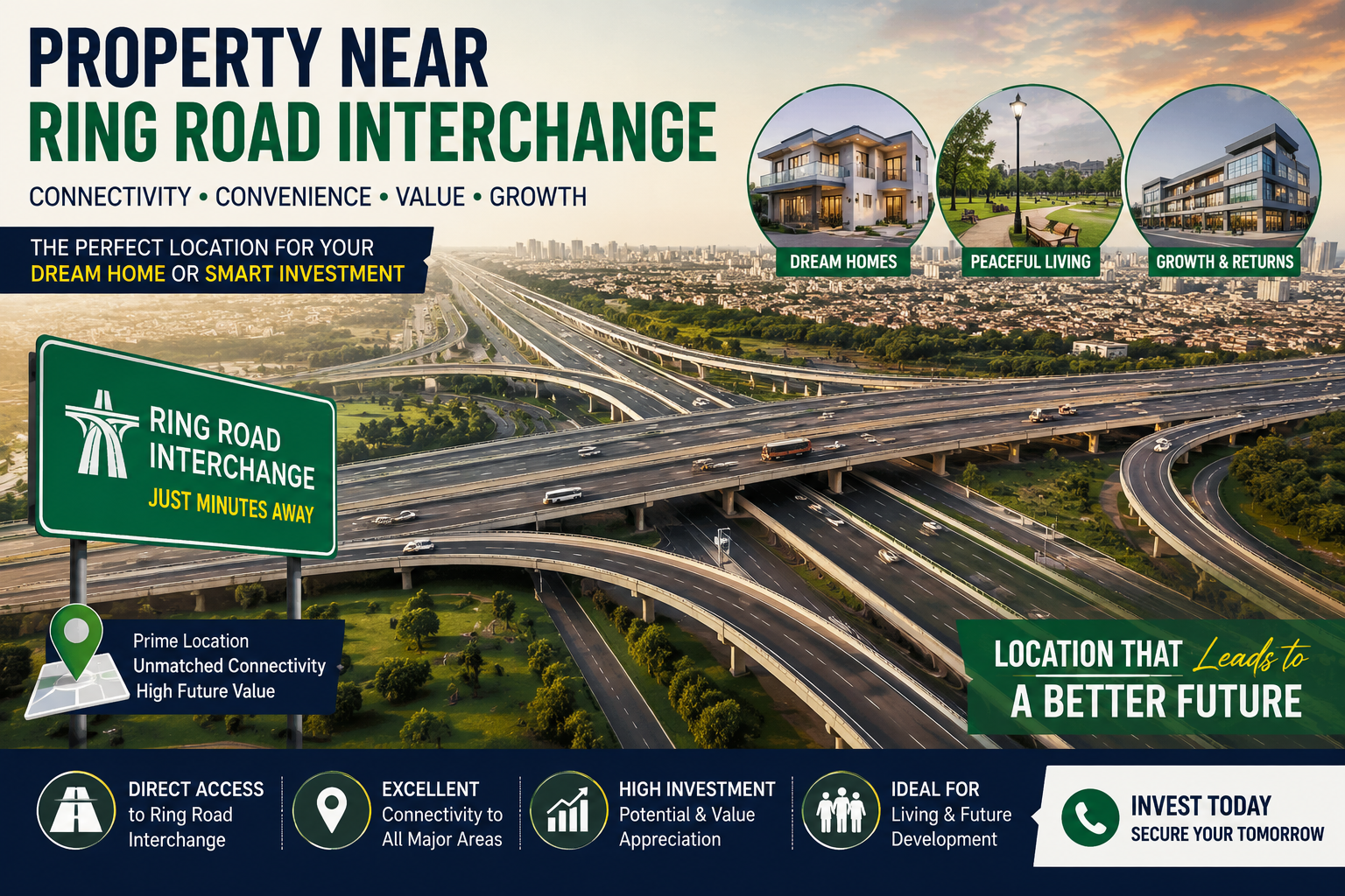 Property Near Ring Road Interchange in Lahore