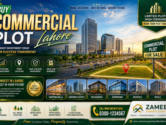 Buy Commercial Plot Lahore 