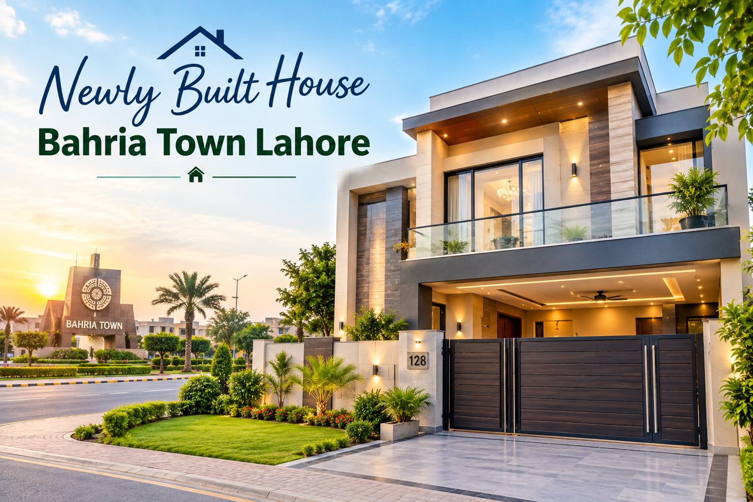Newly Built House Bahria Town Lahore