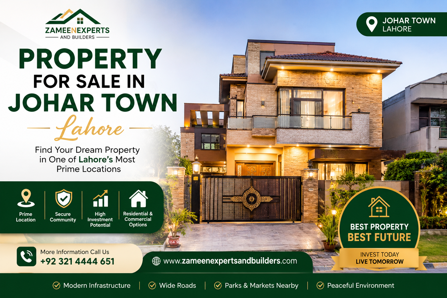 Property for Sale in Johar Town Lahore