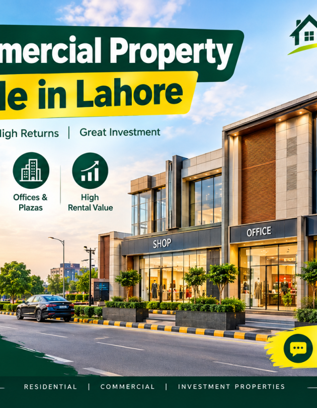 Commercial Property for Sale in Lahore Commercial Property for Sale in Lahore