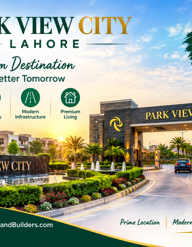 Park View City Lahore Entrance Park View City Lahore